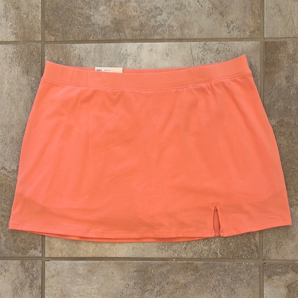 NEW SO Orange Skort Size 20 Plus Girls